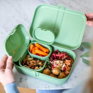 KOZIOL LUNCH BOX SET PASCAL READY MINI NATURE