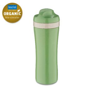 KOZIOL WATER BOTTLE 425ml OASE NATURE LEAF GREEN