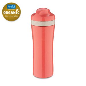 KOZIOL WATER BOTTLE 425ml OASE NATURE CORAL