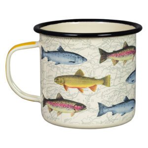 GENTLEMEN Enamel Mug - Fish 500ml