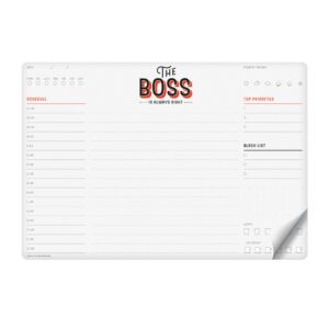 LEG SMART NOTES - BOSS- PAPER MOUSEPAD
