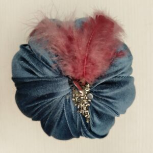 Κολοκύθες μεσαίο μέγεθος σε χρώμα μπλε του οινοπνεύματος βελούδο